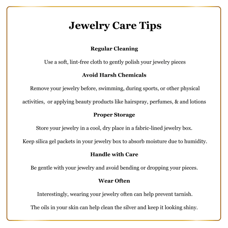 jewelry care tips