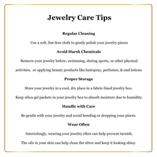 Load image into Gallery viewer, jewelry care tips