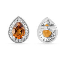 Load image into Gallery viewer, Natural Citrine Teardrop Stud Earrings Fine Color Jewels 925 Sterling Silver, best gift for girls, best gift for women, Christmas gift, Citrine jewelry., Citrine Studs, dla-dm-discount-all-154898, earrings for her, gift for her, Gift for Mom, gift for women, gift from daughter, Mother&#39;s Day Gift, New Year gift, November Birthstone, Studs Earrings, Valentine&#39;s Day gift, Wedding Gift For Her