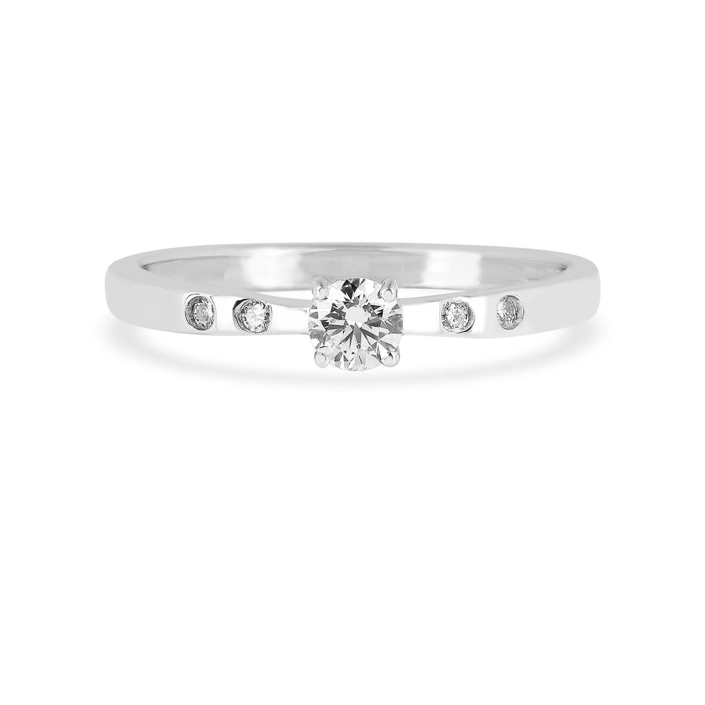 Lab Grown Diamond Solitaire Ring