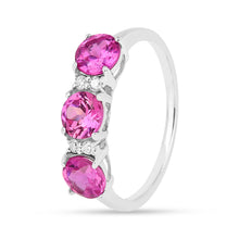 Load image into Gallery viewer, pink gemstone ring