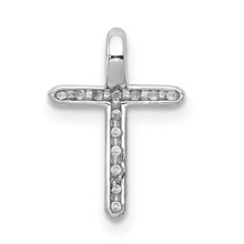 Load image into Gallery viewer, cross pendant jewelry, lab grown diamond pendant, affordable jewelry