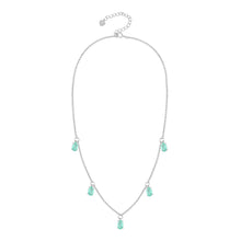 Load image into Gallery viewer, Emerald Layering Necklace - FineColorJewels