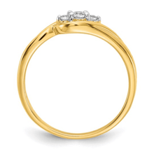 Load image into Gallery viewer, 14K Yellow Gold Lab Grown Diamond Engagement Ring