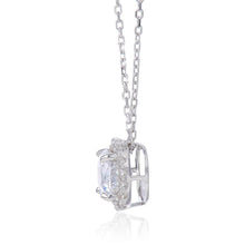 Load image into Gallery viewer, Natural White Topaz Bridesmaid Necklace Silver Necklace