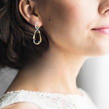 Load image into Gallery viewer, Multi Color Dangling Earrings