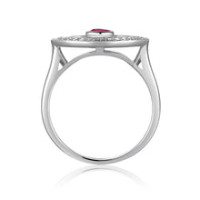 Load image into Gallery viewer, Gift for her, ruby ring on a budget, anniversary gift ideas