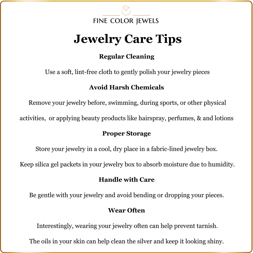 Tips to maintain silver  jewlery 