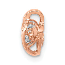 Load image into Gallery viewer, 14K Rose Gold Lab Diamond Heart Pendant Fine Color Jewels 14k Rose Gold, aesthetic pendant, best gift for girls, best gift for women, Christmas gift, diamond charm, diamond stud pendant, gift for her, gift for lovers, Gift for Mom, gift for women, gift from daughter, gift ideas for her, gifts for her, gold and diamond, gold pendant, heart chrams, heart motif, heart pendant, heart shape pendant, heart shaped pendant, lovers gift, Mother&#39;s Day Gift, New Year gift, two tone pendant, Valentine&#39;s Day gift