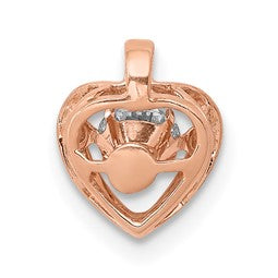 14K Rose Gold Lab Diamond Heart Pendant Fine Color Jewels 14k Rose Gold, aesthetic pendant, best gift for girls, best gift for women, Christmas gift, diamond charm, diamond stud pendant, gift for her, gift for lovers, Gift for Mom, gift for women, gift from daughter, gift ideas for her, gifts for her, gold and diamond, gold pendant, heart chrams, heart motif, heart pendant, heart shape pendant, heart shaped pendant, lovers gift, Mother's Day Gift, New Year gift, two tone pendant, Valentine's Day gift