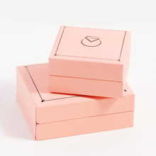 Load image into Gallery viewer, jewelry packaging box, peach box