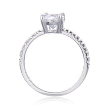 Load image into Gallery viewer, topaz solitaire ring design, sterling silver ring 