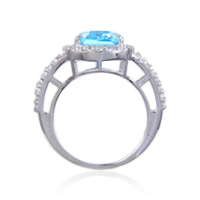 Load image into Gallery viewer, Topaz ring under $100, Gift for her, gift for mom, rings for mom