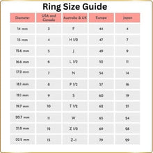 Load image into Gallery viewer, ring size guide