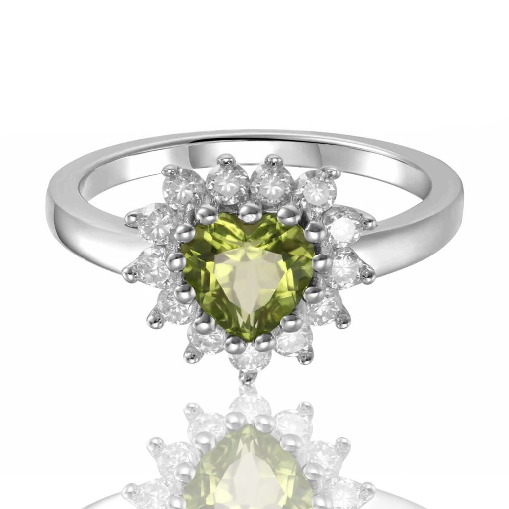 Green Heart Ring