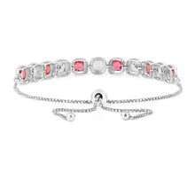 Load image into Gallery viewer, sapphire jewelry, sapphire bracelets for women, adjustable sapphire bracelet
