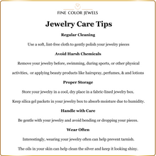 Load image into Gallery viewer, Jewelry care tips